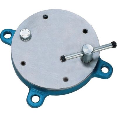 PROMAT - Basis - 120mm - 4 Bohrungen - Drehscheibe Schraubstockbasis PROMAT - Basis - 120mm - 4 Bohrungen - Drehscheibe Schraubstockbasis