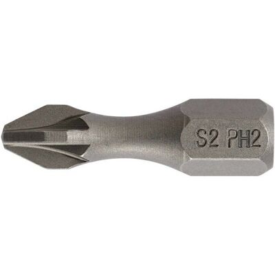 Promat P829118 Inserto cacciavite 1/4 pollice PH 3 Acciaio - Zona di torsione Promat P829118 Inserto cacciavite 1/4 pollice PH 3 Acciaio - Zona di torsione