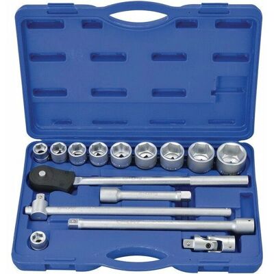 Set da 15 bussole PROMAT - 3/4 pollici, SW 22-50mm Set da 15 bussole PROMAT - 3/4 pollici, SW 22-50mm