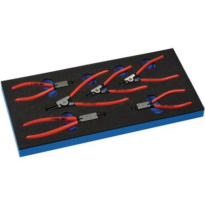 KNIPEX-WERK C. GUSTAV PUTSCH Werkzeugmodul - 6 Stück, 1/3 Ringe, abgewinkelte Spitzen KNIPEX-WERK C. GUSTAV PUTSCH Werkzeugmodul - 6 Stück, 1/3 Ringe, abgewinkelte Spitzen