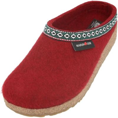 Haflinger Franzl Chaussons en feutre de laine unisex - Publicité Haflinger Franzl Chaussons en feutre de laine unisex - Publicité