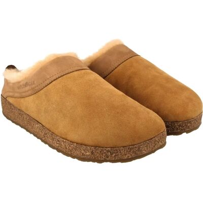 Haflinger Snowbird Ciabatte unisex in montone - 41 Haflinger Snowbird Ciabatte unisex in montone - 41
