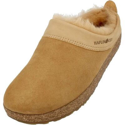 Chaussons Haflinger Snowbird Unisexe en Laine de Mouton - Beige - 43 - Publicité Chaussons Haflinger Snowbird Unisexe en Laine de Mouton - Beige - 43 - Publicité