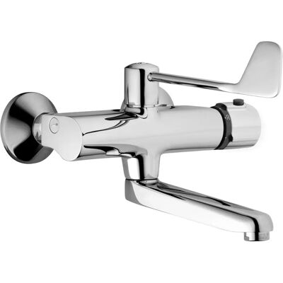 Hansa Lavabo Termostatico a Parete - Girevole 120° - Ottone DZR Hansa Lavabo Termostatico a Parete - Girevole 120° - Ottone DZR