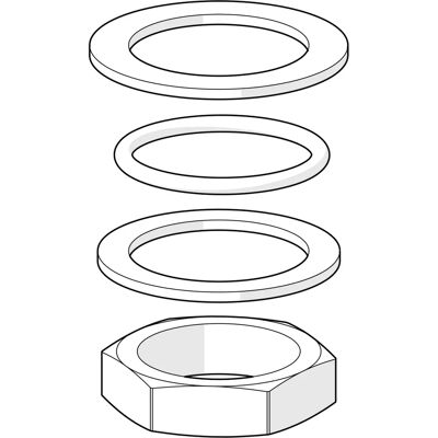 Hansa 59912347 Befestigungsset - Fixing Set Hansa 59912347 Befestigungsset - Fixing Set
