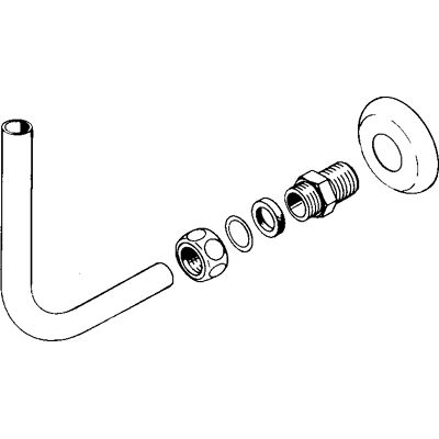 Hansa 59901103 - Tube d'eau chaude complet 120 mm - Publicité Hansa 59901103 - Tube d'eau chaude complet 120 mm - Publicité