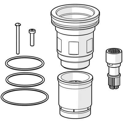 Hansa Verlängerungssatz 30 mm für Umstellung Wannenrand - Badezimmerzubehör Hansa Verlängerungssatz 30 mm für Umstellung Wannenrand - Badezimmerzubehör