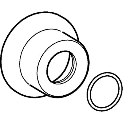 Hansa Modell 5106 Chrom Rosette - Rosette Hansa Modell 5106 Chrom Rosette - Rosette
