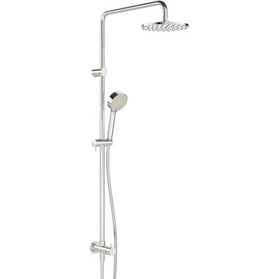 Hansa 44190200 Duschsystem - Wandmontage, Chrom, 2 Duschköpfe Hansa 44190200 Duschsystem - Wandmontage, Chrom, 2 Duschköpfe
