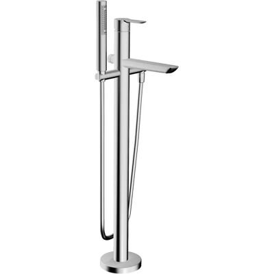 Miscelatore per vasca Hansa a pavimento - 1 getto, sicurezza, 200mm proiezione - Riempitore vasca Miscelatore per vasca Hansa a pavimento - 1 getto, sicurezza, 200mm proiezione - Riempitore vasca