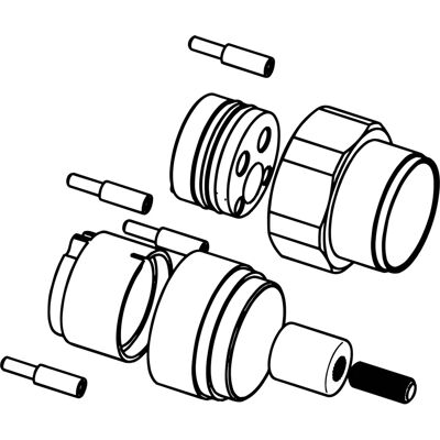 Kit de prelungire Hansa - 20 mm cu conversie bidirecțională pentru Hansamatrix Kit de prelungire Hansa - 20 mm cu conversie bidirecțională pentru Hansamatrix