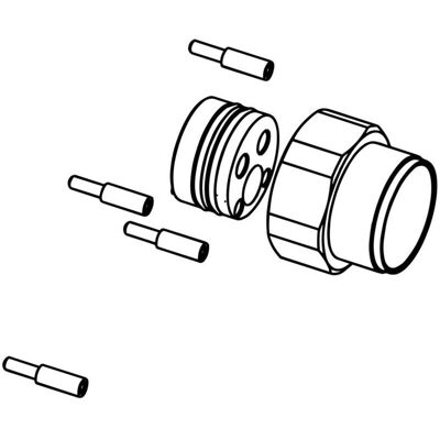Hansa Verlängerungssatz - 20 mm Wandabgang für Hansamatrix Hansa Verlängerungssatz - 20 mm Wandabgang für Hansamatrix