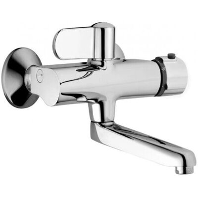 Hansa Hansatempra Grifo de lavabo termostático de pared - 245mm Hansa Hansatempra Grifo de lavabo termostático de pared - 245mm