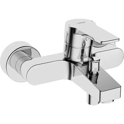 Hansatwist bad- en douchekraan - Wandmontage, 162mm, Chroom Hansatwist bad- en douchekraan - Wandmontage, 162mm, Chroom