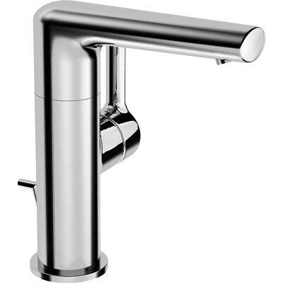 Hansa Ronda Waschtischarmatur - Automatischer Ablauf, Seitliche Bedienung, 115 mm Projection Hansa Ronda Waschtischarmatur - Automatischer Ablauf, Seitliche Bedienung, 115 mm Projection