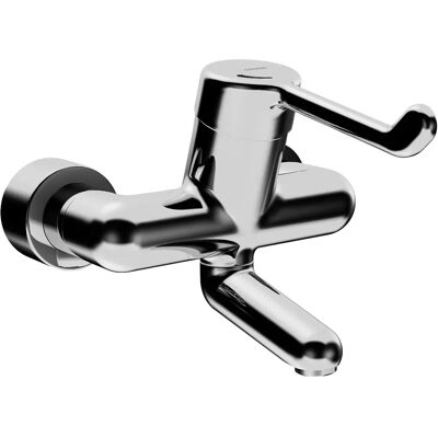 Hansa Hansamedipro Chrom Hygienischer Wandmontage-Armatur - 171mm Ausladung Hansa Hansamedipro Chrom Hygienischer Wandmontage-Armatur - 171mm Ausladung