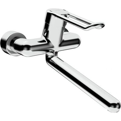 Robinet de perete Hansa Hansamedipro, DN 16 Care, Manetă cu levier, Proiecție 311 mm - Robinet Robinet de perete Hansa Hansamedipro, DN 16 Care, Manetă cu levier, Proiecție 311 mm - Robinet