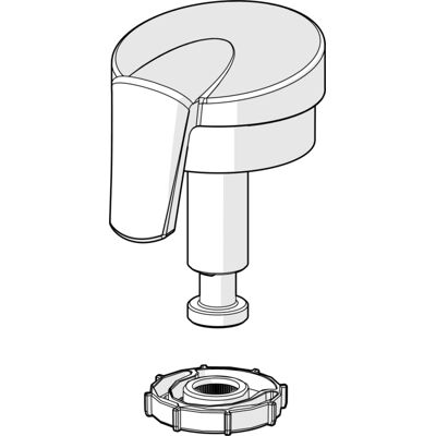 Hansa 6513 Zubehör - Griff - Kompakte 200x150x30 mm Hansa 6513 Zubehör - Griff - Kompakte 200x150x30 mm