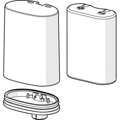 Hansa Batteriefach - Lithium 2CR5 - Kompakt 150x100x3 - Mit Batterie Hansa Batteriefach - Lithium 2CR5 - Kompakt 150x100x3 - Mit Batterie