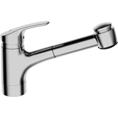 Hansa Hansamix Küchenarmatur - Herausziehbare Brause, 2 Modi, Schwenkbar, 12,5 l/min Hansa Hansamix Küchenarmatur - Herausziehbare Brause, 2 Modi, Schwenkbar, 12,5 l/min