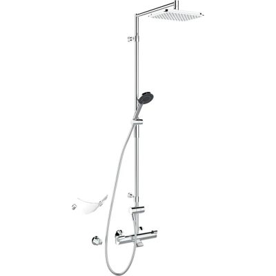 Hansa - Duschsystem fit, refrigerierbar, 1612mm, 3 Strahlen, Kopfbrause 257x197mm - Duschsystem Hansa - Duschsystem fit, refrigerierbar, 1612mm, 3 Strahlen, Kopfbrause 257x197mm - Duschsystem