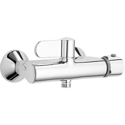 Hansa Hansa Tempra Wandmontage Duschthermostat - Sicherheit & Chrom Hansa Hansa Tempra Wandmontage Duschthermostat - Sicherheit & Chrom