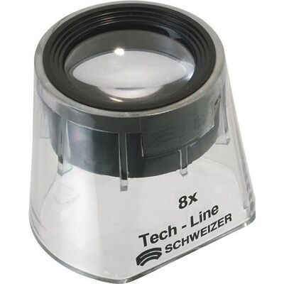 Loupe Schweizer 8x - Stand - Publicité Loupe Schweizer 8x - Stand - Publicité