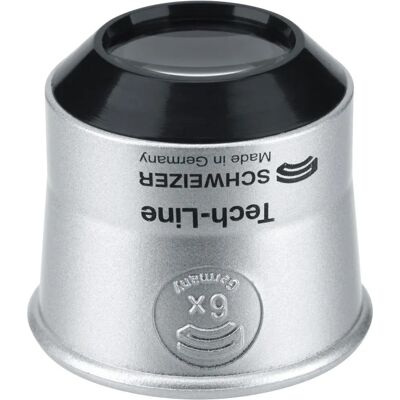 SCHWEIZER GMBH Schweizer Lupe 6x 22,8mm - Vergrößerungslupe SCHWEIZER GMBH Schweizer Lupe 6x 22,8mm - Vergrößerungslupe