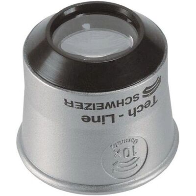 Loupe 8x Schweizer - Lentille d'horloger suisse - Publicité Loupe 8x Schweizer - Lentille d'horloger suisse - Publicité