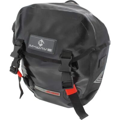 Sacoche de Vélo Imperméable M-wave Calgary - 25L, Noire - Publicité Sacoche de Vélo Imperméable M-wave Calgary - 25L, Noire - Publicité