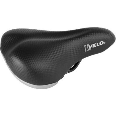 Velo Lasten ja unisex-pyörän satula - Iskua vaimentava, 12-18 tuumaa, Musta Velo Lasten ja unisex-pyörän satula - Iskua vaimentava, 12-18 tuumaa, Musta