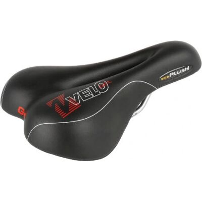 Velo Plush Gel D2 Pyörän satula - Unisex, Mukavuus, Teräsrunko Velo Plush Gel D2 Pyörän satula - Unisex, Mukavuus, Teräsrunko