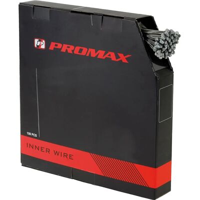 Cavo freno bici PROMAX - 2000mm - Acciaio inossidabile - 100 pezzi Cavo freno bici PROMAX - 2000mm - Acciaio inossidabile - 100 pezzi