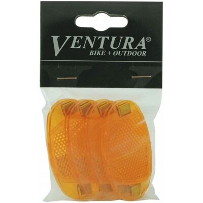 Réflecteurs de Roue Ventura Unisex - 4 pièces - Approbation allemande Réflecteurs de Roue Ventura Unisex - 4 pièces - Approbation allemande