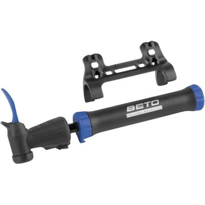 Mini pompe Beto Double Shot - Vélos, Air, Ballon, Adaptateur matelas Mini pompe Beto Double Shot - Vélos, Air, Ballon, Adaptateur matelas