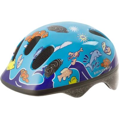 Casco per Bambini M-Wave Sea Land Blu - S - Sicurezza & Protezione Zanzare Casco per Bambini M-Wave Sea Land Blu - S - Sicurezza & Protezione Zanzare