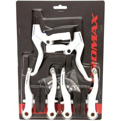 Promax V-brakeset met remgrepen - Remmen Promax V-brakeset met remgrepen - Remmen
