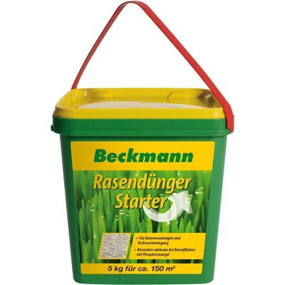 Beckmann - Rasendünger Starter 12+22+10 - 5 kg - Fertilizer Beckmann - Rasendünger Starter 12+22+10 - 5 kg - Fertilizer