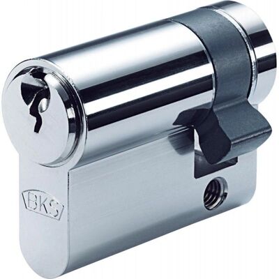 BKS Profilhalbzylinder - 8900 45/10 mm, 3 Schlüssel, Nickelmessing BKS Profilhalbzylinder - 8900 45/10 mm, 3 Schlüssel, Nickelmessing