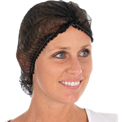 Hygonorm Leichte schwarze Einwegkappe - Hygienekappen Hygonorm Leichte schwarze Einwegkappe - Hygienekappen