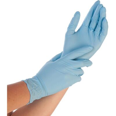Hygostar Nitrilhandschuhe - S - Blau - Lebensmittelgeeignet - 240mm Hygostar Nitrilhandschuhe - S - Blau - Lebensmittelgeeignet - 240mm