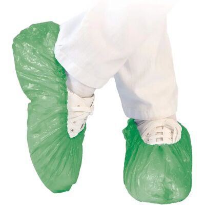 Hygostar Grüne CPE-Überschuhe - Medizin & Produktion Hygostar Grüne CPE-Überschuhe - Medizin & Produktion