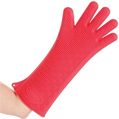 Guantes de silicona HEATBLOCKER Kaiserkraft - Resistentes al calor, Extra largos Guantes de silicona HEATBLOCKER Kaiserkraft - Resistentes al calor, Extra largos