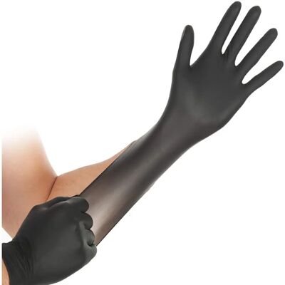 Hygostar Nitrilhandschuhe - Puderfrei, Elastisch, 24cm - Handschuhe Hygostar Nitrilhandschuhe - Puderfrei, Elastisch, 24cm - Handschuhe
