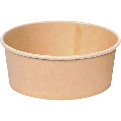 NATUREStar Bio Salatschalen Caesar - Kraftpapier/PLA, Braun, 750ml NATUREStar Bio Salatschalen Caesar - Kraftpapier/PLA, Braun, 750ml