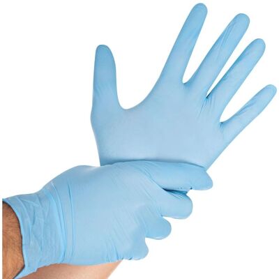 Hygostar Untersuchungshandschuhe Safe Virus - L - Blau - Puderfrei Hygostar Untersuchungshandschuhe Safe Virus - L - Blau - Puderfrei