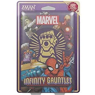 Z-Man Jeux Gant Infinity - Jeu de Cartes Marvel pour 2-6 Joueurs - Publicité Z-Man Jeux Gant Infinity - Jeu de Cartes Marvel pour 2-6 Joueurs - Publicité