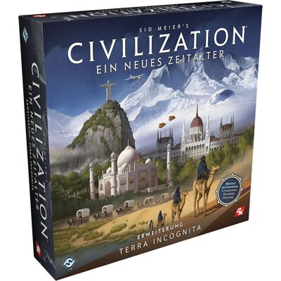 Fantasy Flight Games Civilization - Terra Incognita Erweiterung - Gesellschaftsspiel Fantasy Flight Games Civilization - Terra Incognita Erweiterung - Gesellschaftsspiel