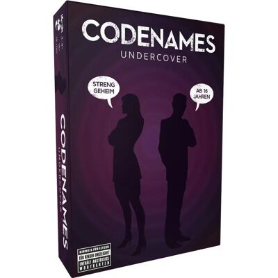 Egames Codenames Undercover - Jeu de société - Multilingue - Publicité Egames Codenames Undercover - Jeu de société - Multilingue - Publicité
