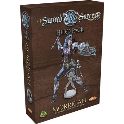 Extension du jeu de société Morrigan d'Asmodee - Sword & Sorcery - Publicité Extension du jeu de société Morrigan d'Asmodee - Sword & Sorcery - Publicité